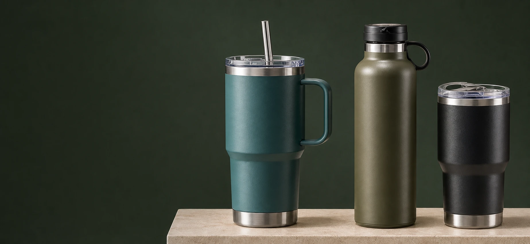 UMUG insulated bottles, tumblers and travel cups