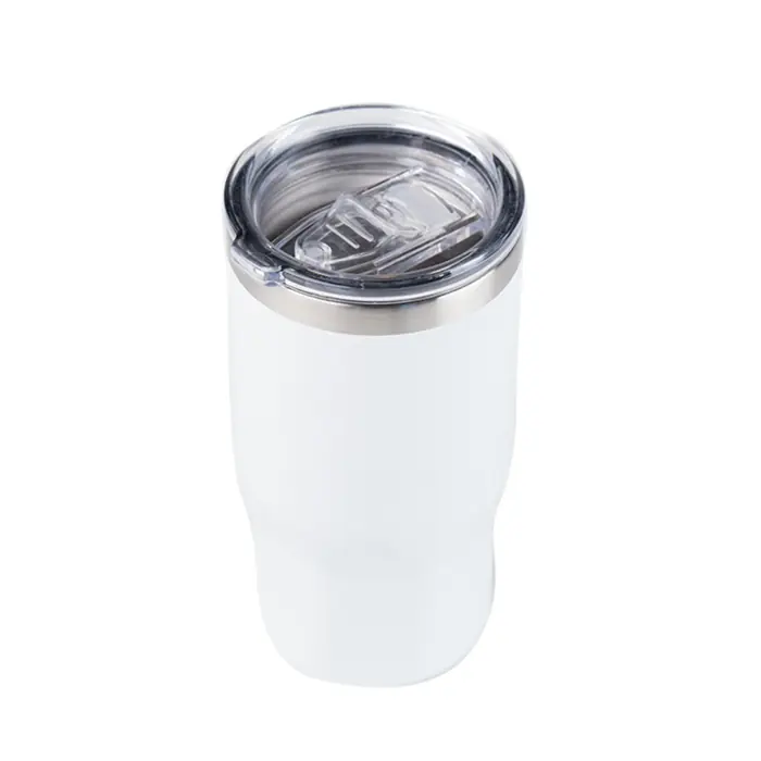 UMA0380 450ml Double-Layer Stainless Steel Car Cup Without Handle