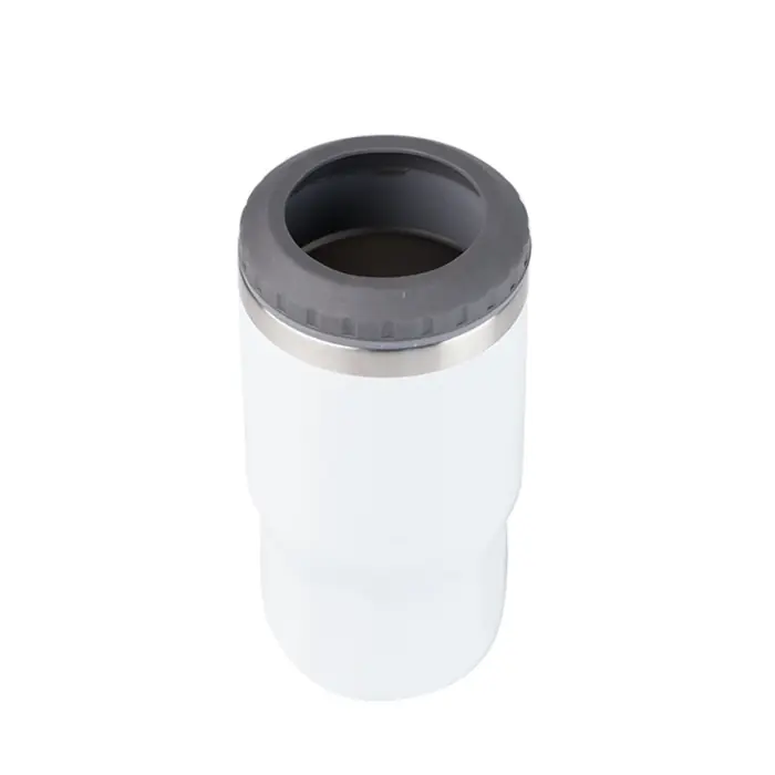 UMA0381 450ml Stainless Steel Bottle with Silicone Ring