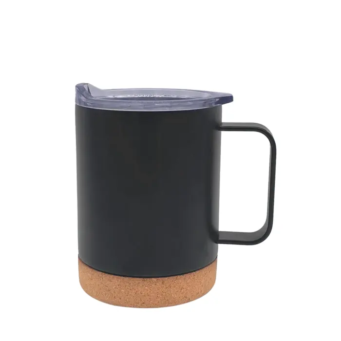 UMA0456 Cork bottom stainless steel mug