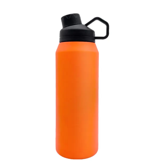 UMA0465 Double layered crooked mouth cover insulated cup