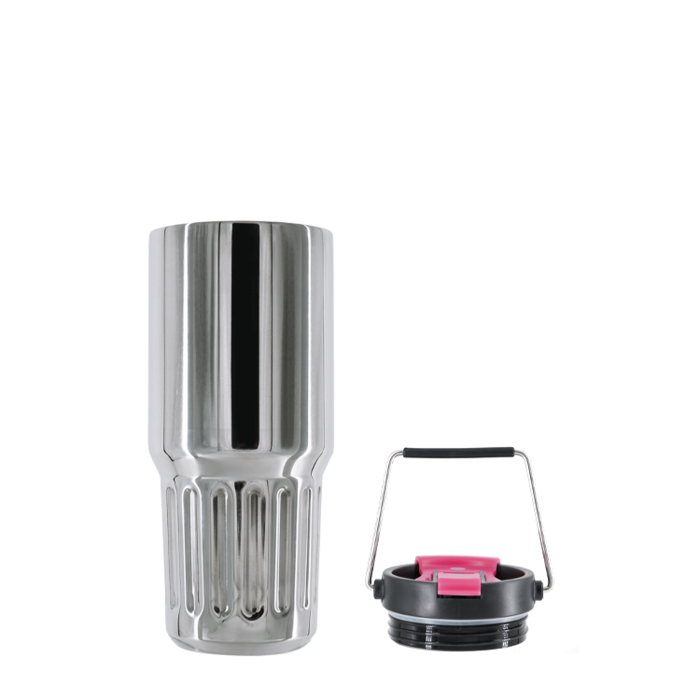 UMA0586 Double layered handle car cup