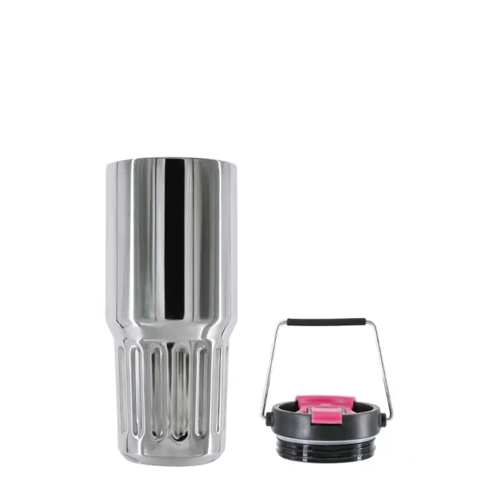 UMA0586 Double layered handle car cup