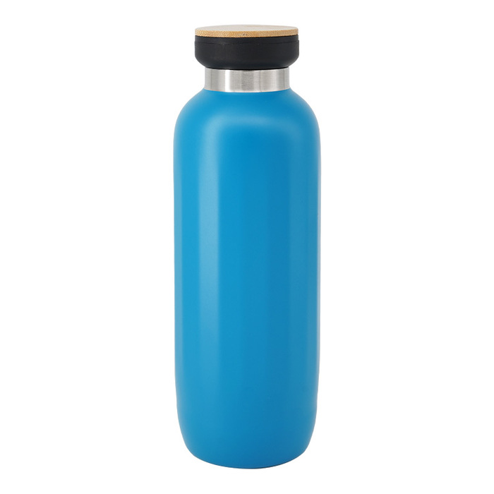 UMD0001 Double layered bamboo cap small mouth bottle